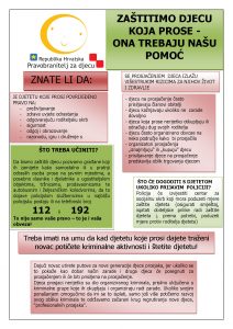 plakat  djeca prosjaci listopad 2013